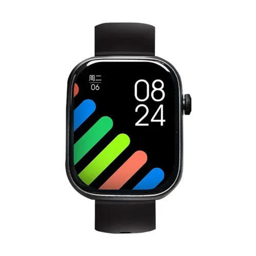 IMIKI ST2 1.96" BT Calling Smartwatch - Black