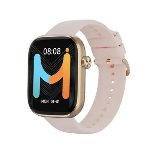 IMIKI ST2 1.96" BT Calling Smartwatch - Gold