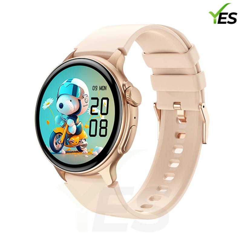 Yes Vital Pro Smartwatch 1.43 Inch AMOLED Display Health Monitoring BT Calls and Multilingual Support