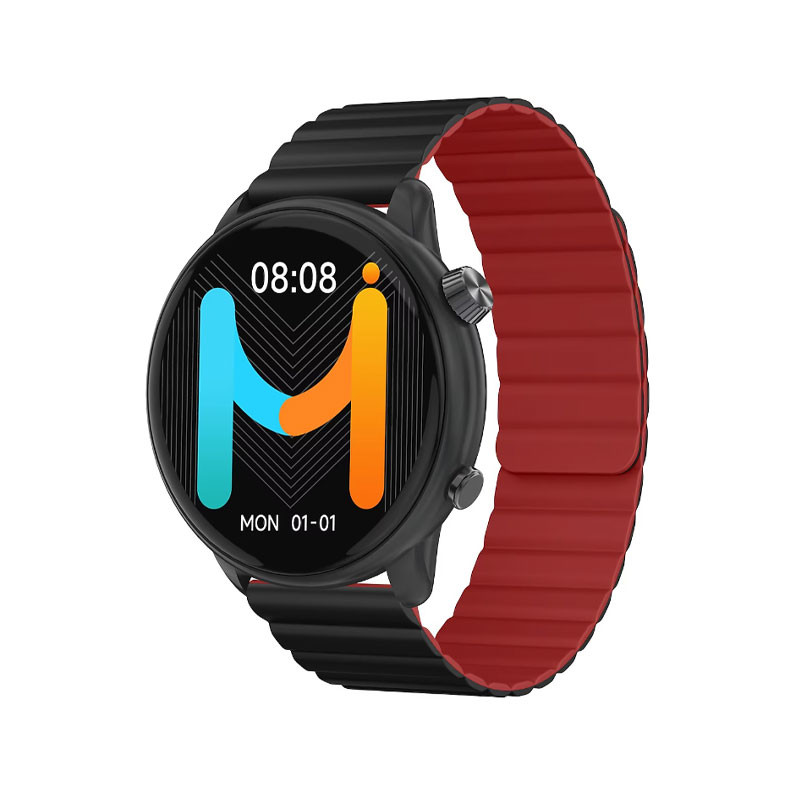 IMIKI TG2 1.43" AMOLED BT Calling Smart Watch - Black